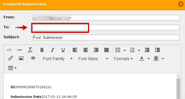 Do you know if there is a way to recover any forms that were submitted and did not come through?  Image 3 Screenshot 82