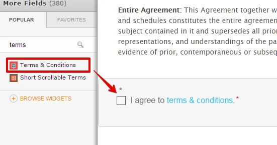 Agreement form Image 1 Screenshot 20
