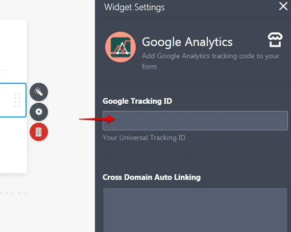 How to use Google Analytics Widget in my form? Image 4 Screenshot 83