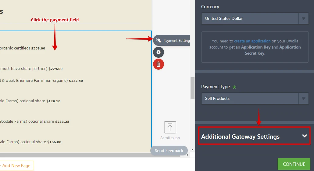 How do you calculate a total from product orders on a form? Image 1 Screenshot 40