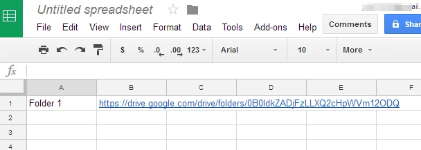 Google Drive folder link to Google Spreadsheet Image 2 Screenshot 41