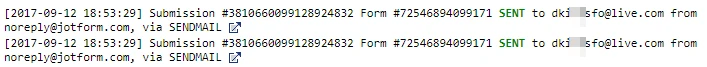 I did not see where I can have the forms output sent to my email Image 1 Screenshot 20