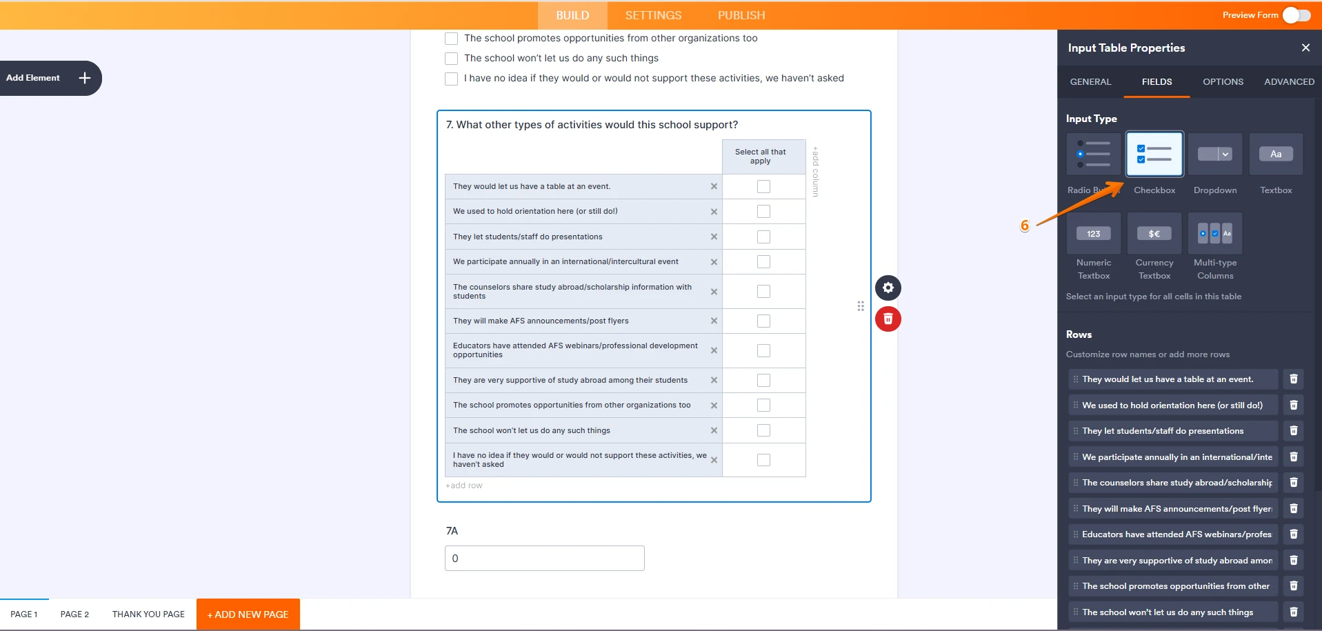 Adding the assigned value from the multiple choice to get the total result Image 6 Screenshot 235