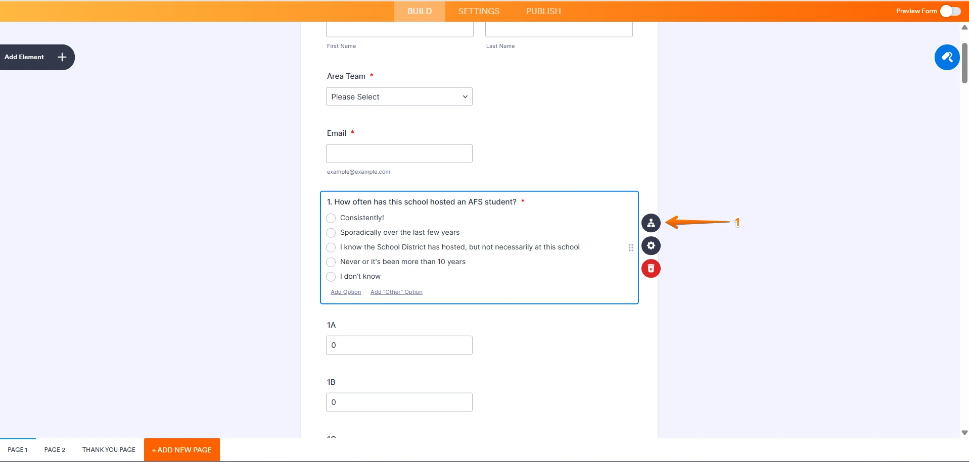 Adding the assigned value from the multiple choice to get the total result Image 11 Screenshot 2810