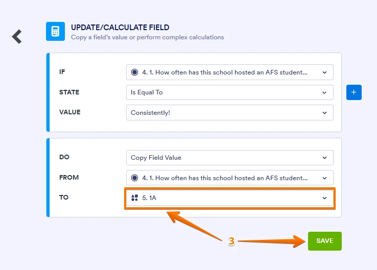 Adding the assigned value from the multiple choice to get the total result Image 13 Screenshot 3012