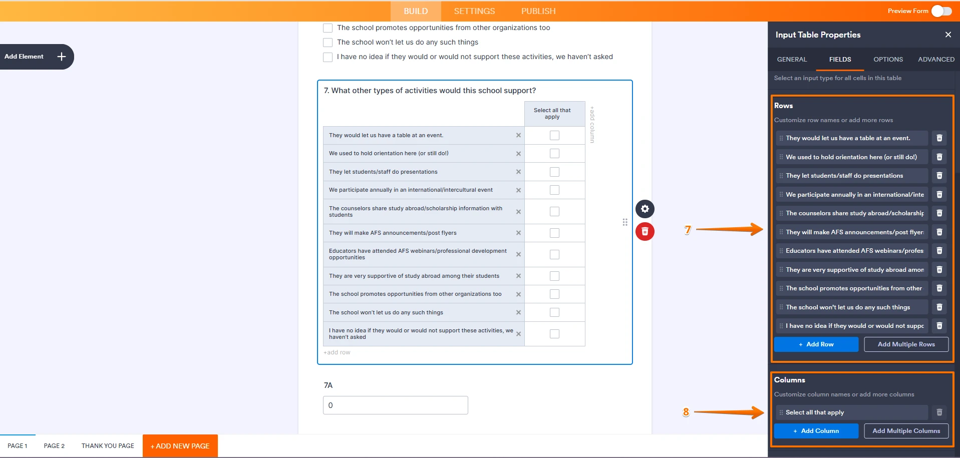 Adding the assigned value from the multiple choice to get the total result Image 7 Screenshot 246