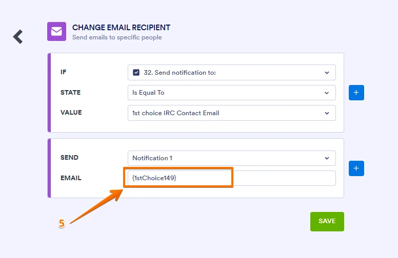 Send an email based on the selected contact person Image 4 Screenshot 113