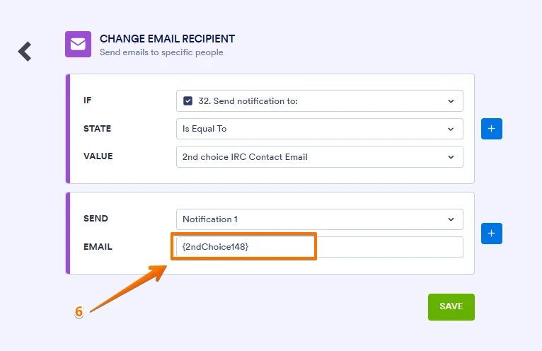 Send an email based on the selected contact person Image 5 Screenshot 124