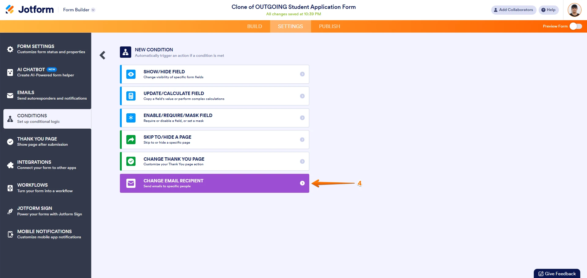 Send an email based on the selected contact person Image 3 Screenshot 102
