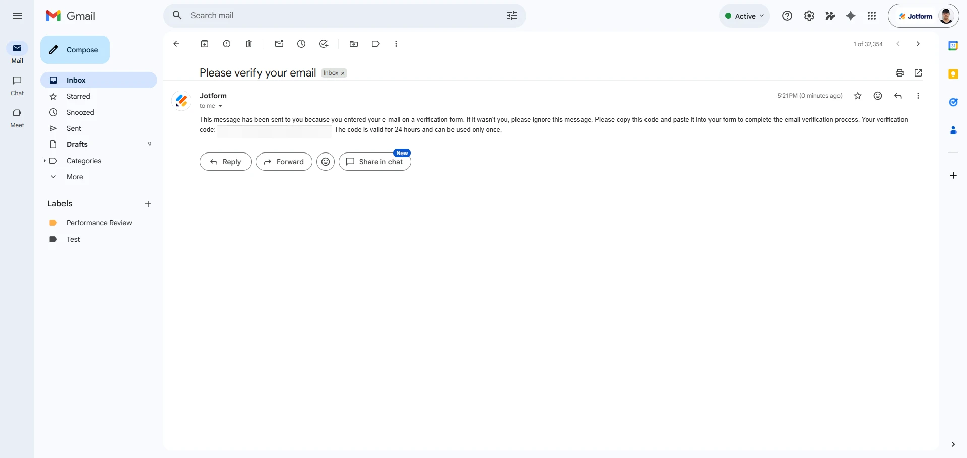 Email Validator Widget: Set the Code Format to Numeric Image 1 Screenshot 30