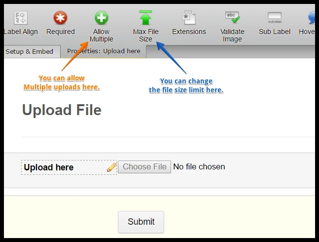 How to insert upload file field into my form? Image 2 Screenshot 41