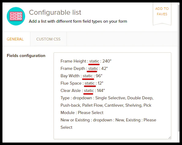 Configurable List: Default Value option request for Text field type Image 3 Screenshot 82
