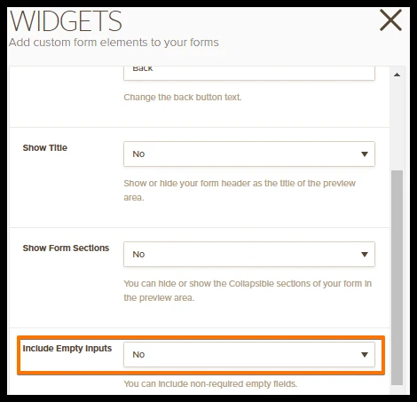 Removing the displayed images in the Preview before Submit widget Image 2 Screenshot 41