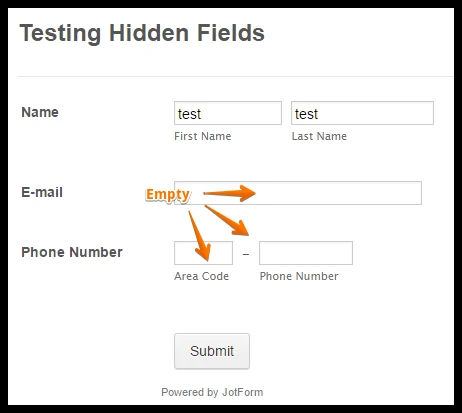Hide empty fields in e mail notification Image 1 Screenshot 30