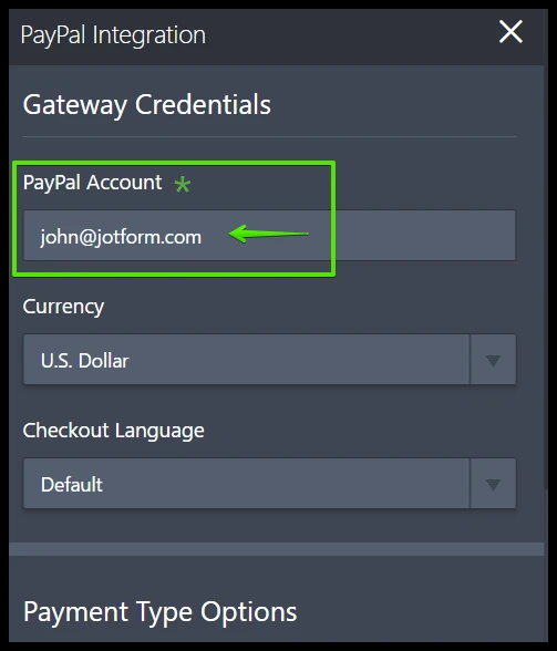 Changing email address with a PayPayl Integration Image 3 Screenshot 72
