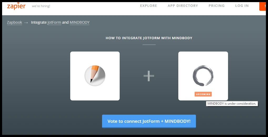 Can Jotform Integrate with MindbodyOnline?  Image 1 Screenshot 20