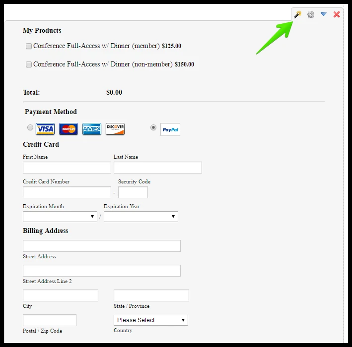Accepting credit cards in a form Image 1 Screenshot 20