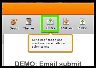 I dont have anything in the toolbar that says EMAILS Image 2 Screenshot 41