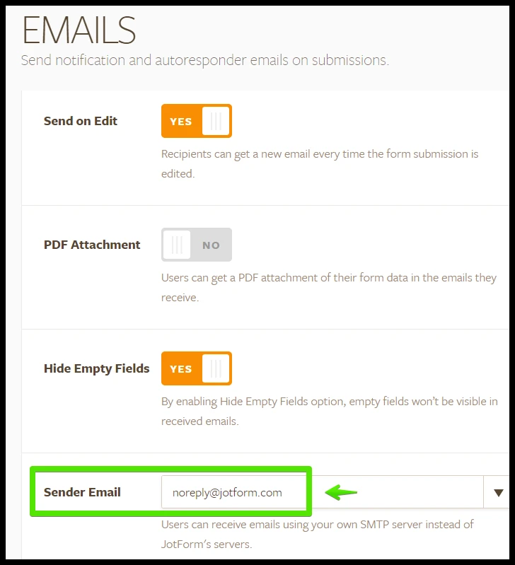 How do I change the email address on my contact response form? Image 1 Screenshot 20