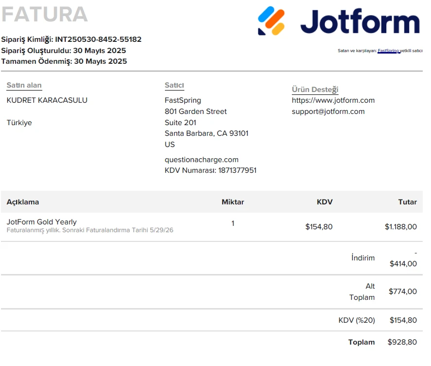 Fatura Şirket Adına Değiştirilsin mi? Image 1 Screenshot 20