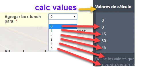 Show fields value instead of name of option Screenshot 20