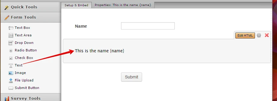 How to pass the value from form fields to text into the Text field?  Image 1 Screenshot 40