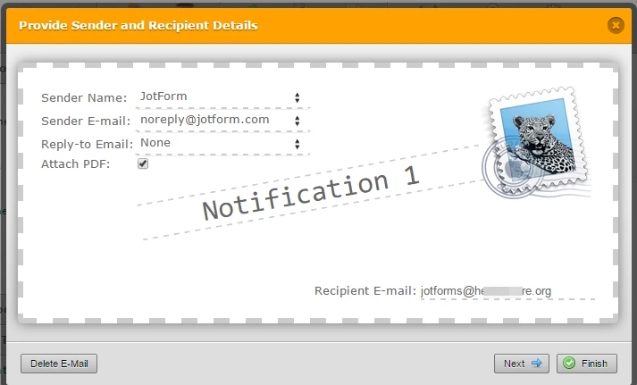 I am having some trouble getting email notification when forms are submitted Image 1 Screenshot 20