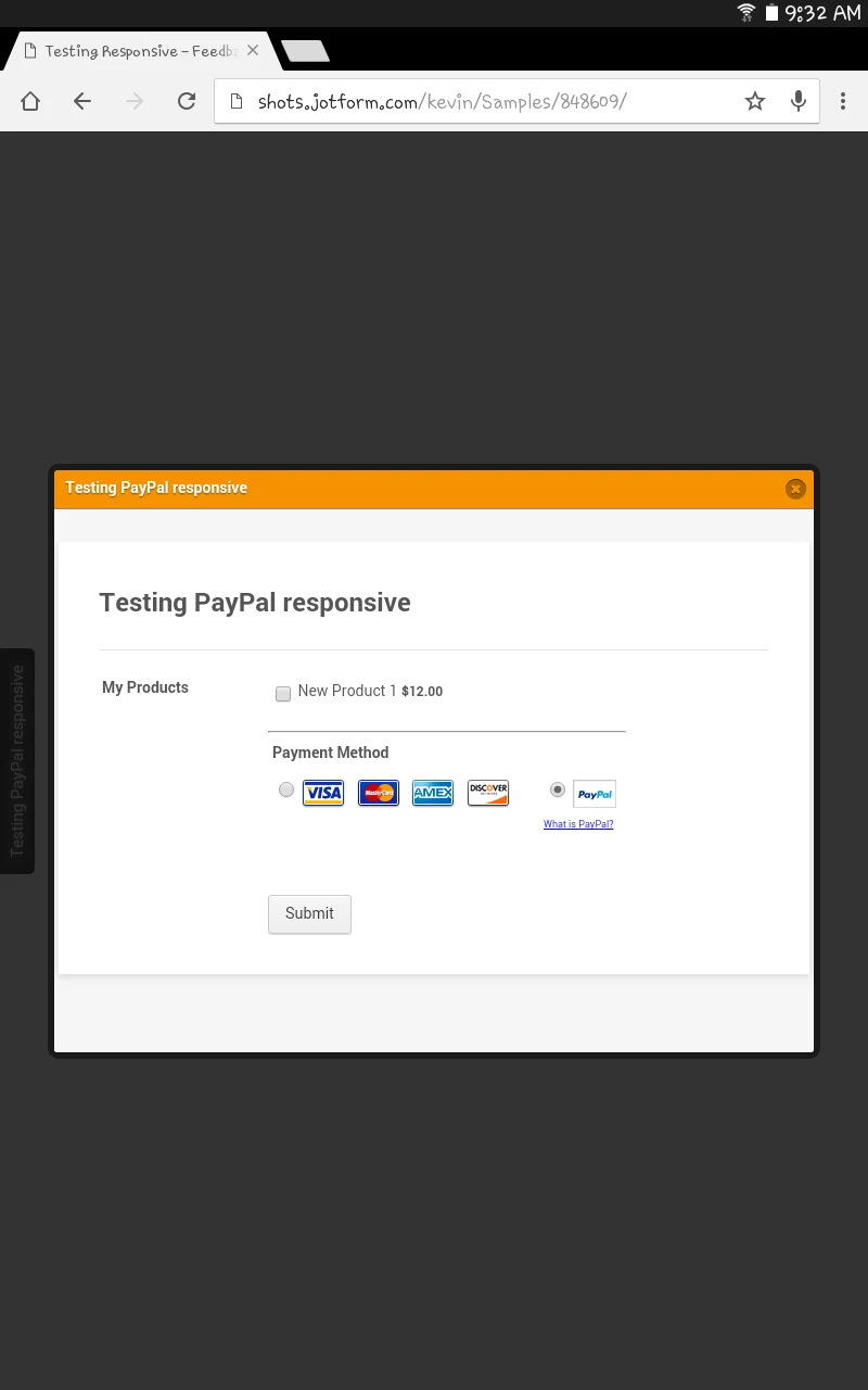 Why Feedback Button is not mobile responsive? Image 3 Screenshot 72