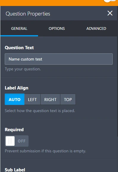 Creating Form unable to modify text in Question Properties fields Image 2 Screenshot 41