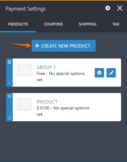 How to apply sub categories to payment field in v4 builder? Image 2 Screenshot 51