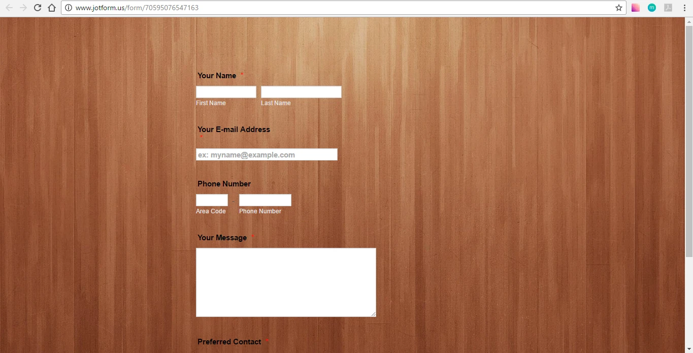This css code does not work to make my form background transparent Image 1 Screenshot 20