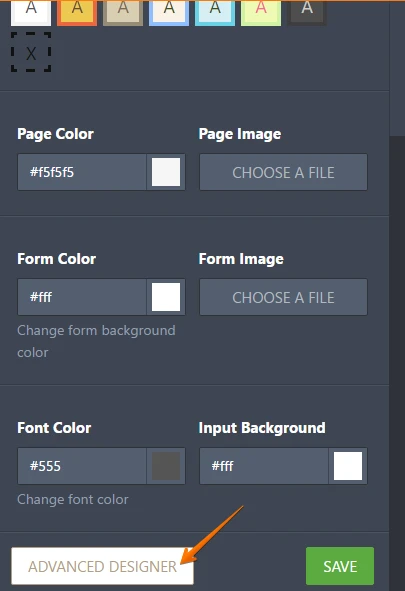 How to change the form title color? Image 2 Screenshot 51
