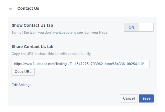 Remove Facebook Tab? Image 3 Screenshot 62