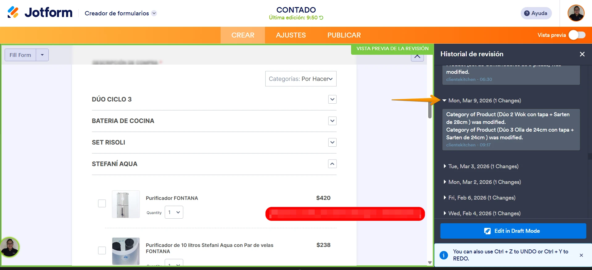 
Formulario: Cómo recuperar productos eliminados accidentalmente
Image-1