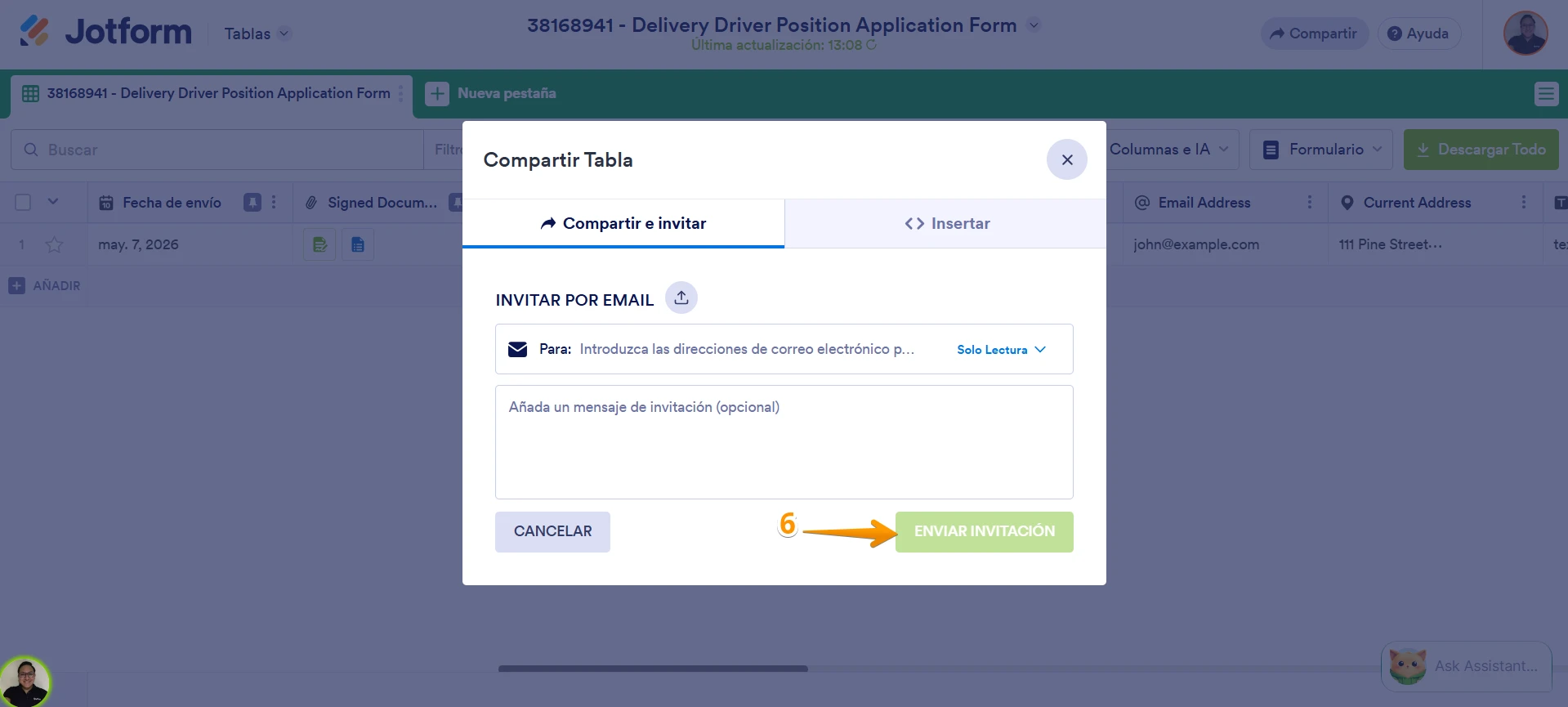 
Descarga de Reportes: Cambio en acceso externo ahora requiere inicio de sesión en Jotform
Image-4