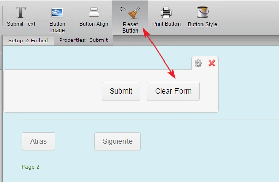 Can you add an additional button to a form? Image 1 Screenshot 30