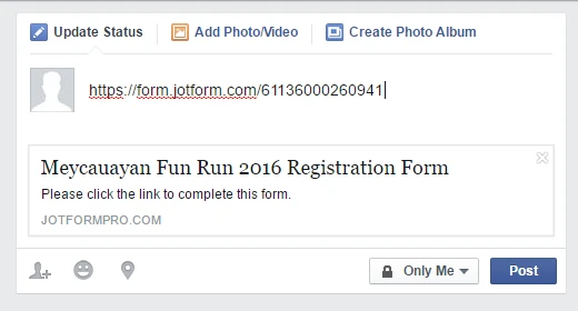 How can I change the registration name when posted? I want to change it to Meycauayan Fun Run 2016 Image 1 Screenshot 20