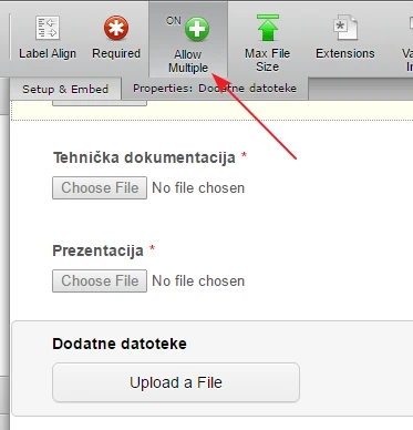 Problem with optional file upload fields Image 1 Screenshot 20