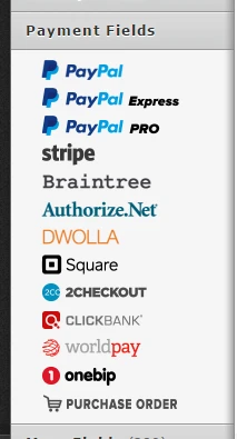 Can JotForm take payments? Image 1 Screenshot 20