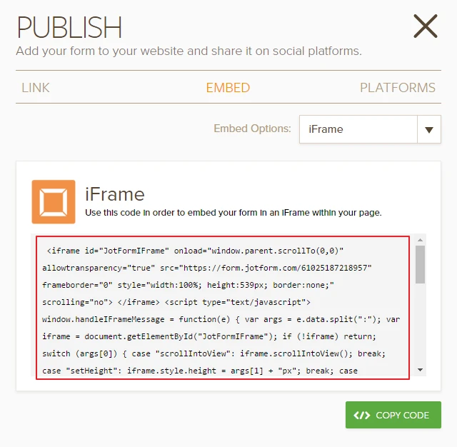 How can I make form vertically responsive to prevent cropping? Image 1 Screenshot 20