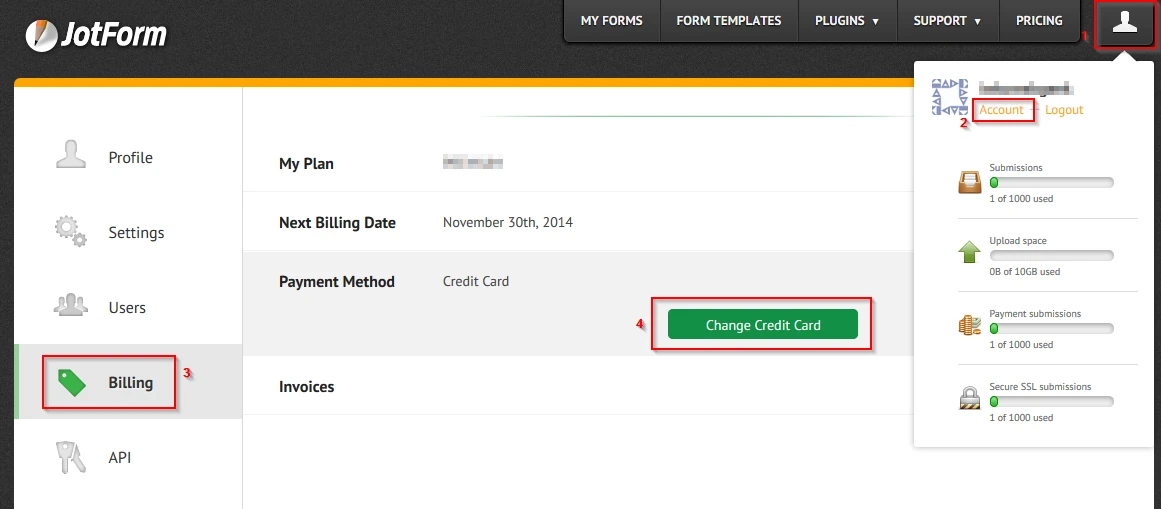 How do I change my billing information? Image 1 Screenshot 20