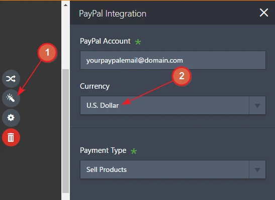 How to change the currency of PayPal on my form? Image 1 Screenshot 20