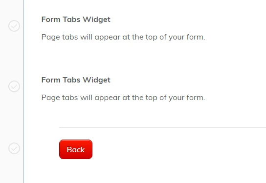 Form tabs widget removed but still showing up in form Image 1 Screenshot 20
