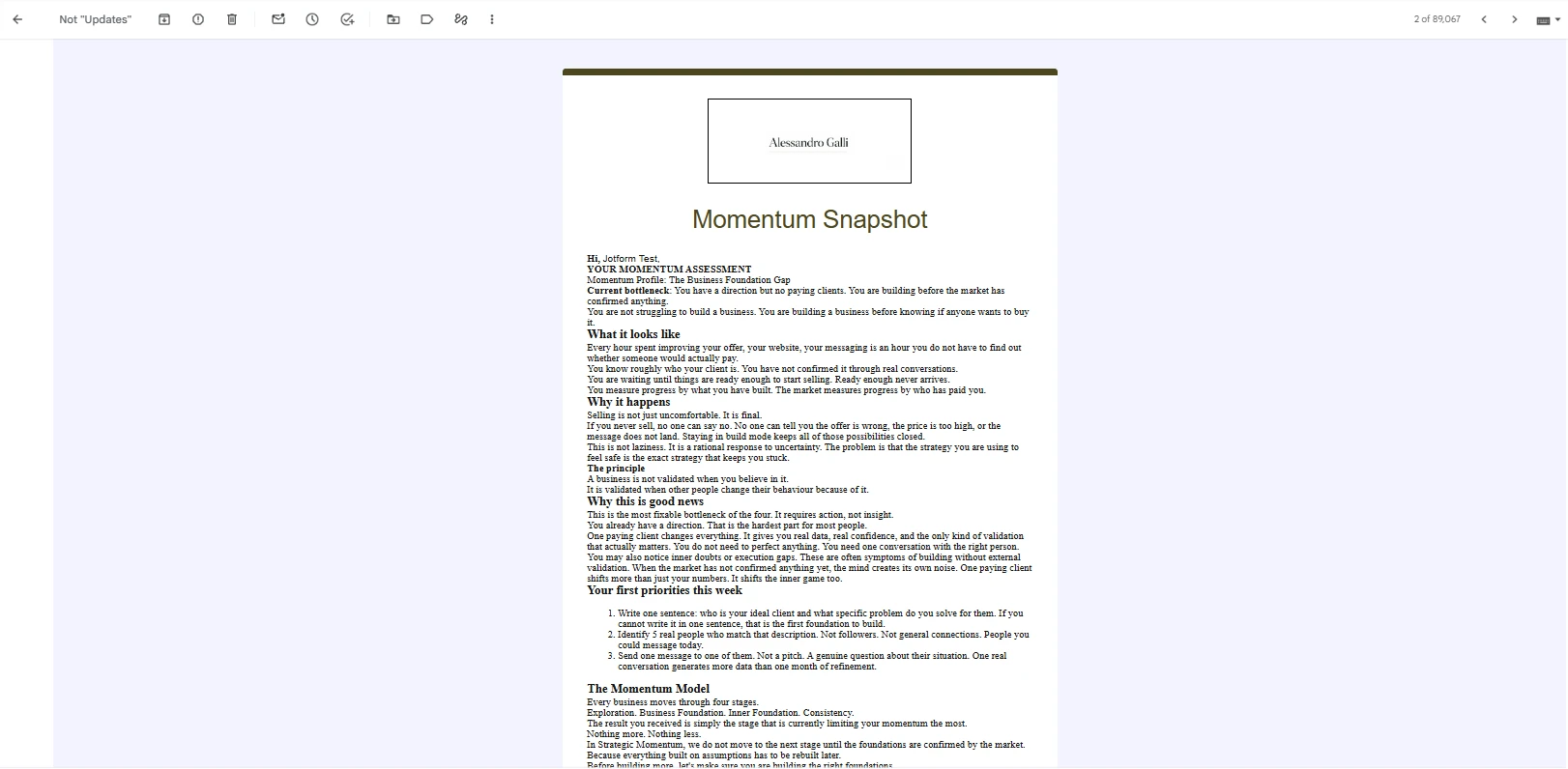 Configurazione Email: Differenze tra impostazione e visualizzazione e mancata ricezione email di prova
Image-1