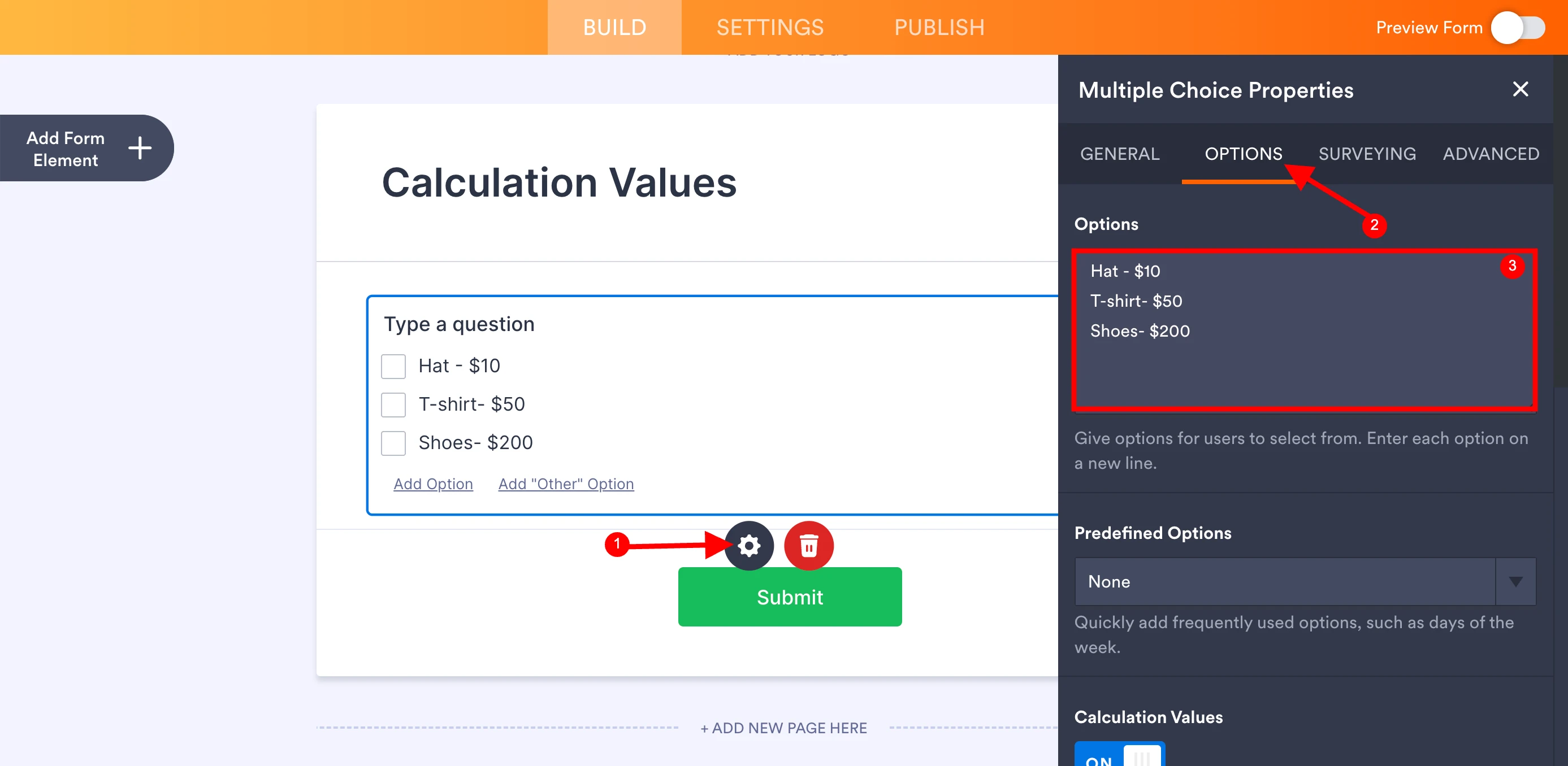 Form Calculation Widget: How to add calculation values Image 2 Screenshot 91