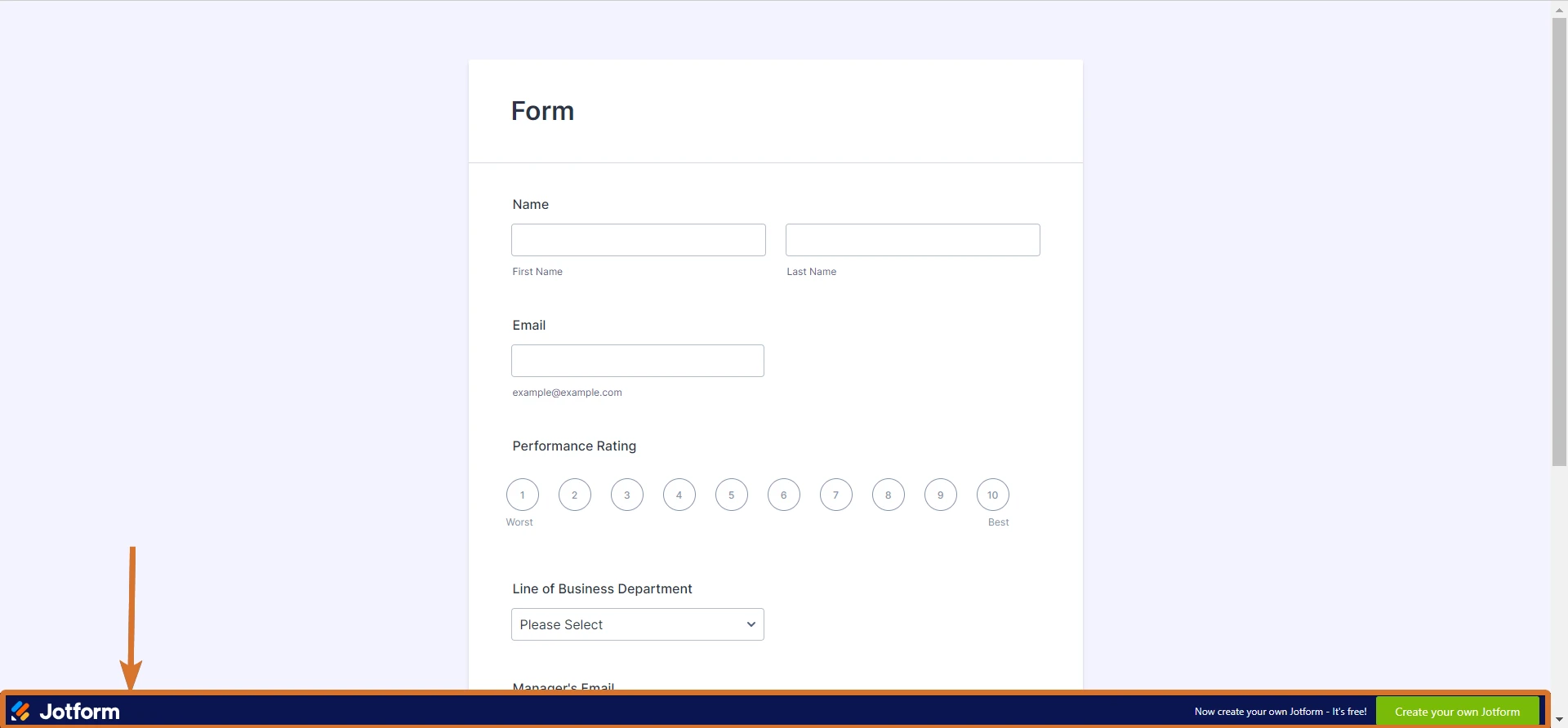 How can I make my own branding on the form? Image 1 Screenshot 50