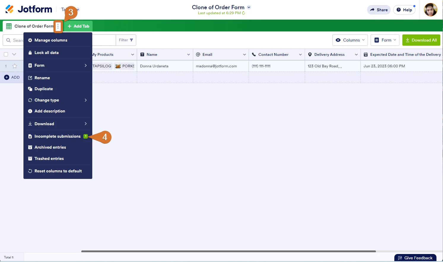 How to retrieve two saved forms that are missing? Image 2 Screenshot 51