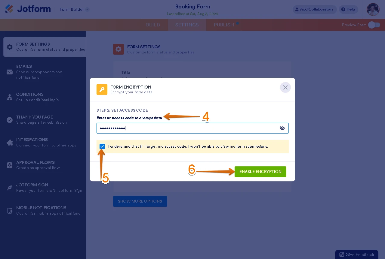 Como alterar senha da criptografia? Image 3 Screenshot 62