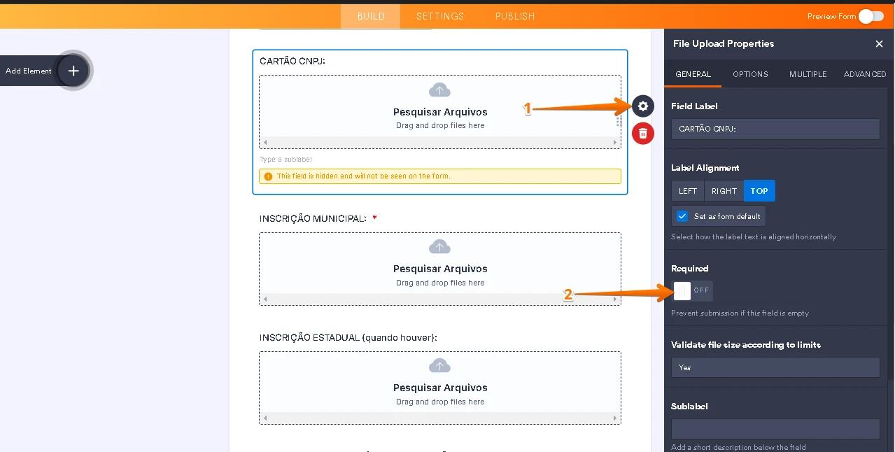 Upload de arquivo: Erro de upload; os arquivos não puderam ser carregados por algum motivo! Image 2 Screenshot 71