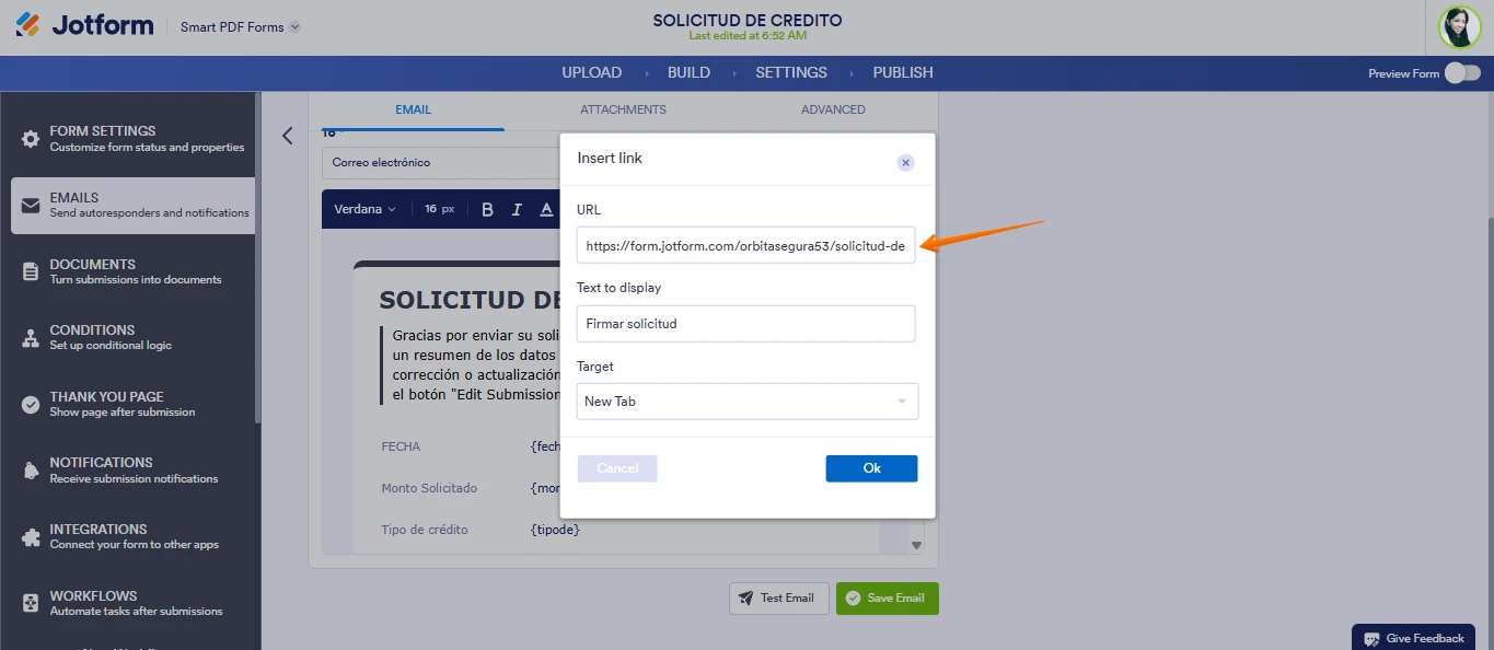 Cómo generar enlaces exclusivos para cada usuario que complete el formulario Image 1 Screenshot 20